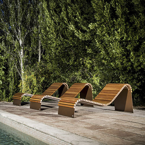 moderner Liegestuhl - CYRIA | Mobilier Urbain