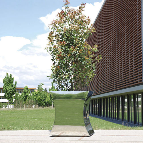 Pflanzkübel für Orangerie / galvanisiertem Stahl - MISS FLOWER 3 - CYRIA | Mobilier Urbain - COR-TEN®-Stahl / thermolackierter Stahl / modern