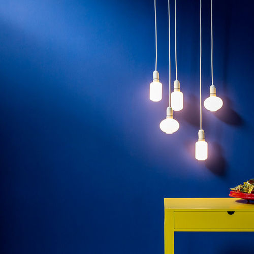 Hängelampe - LAMPION ONE - Droog - Glas / PVC / klassisch