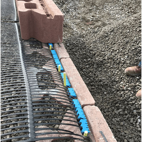 Geogitter zur Bodenstabilisierung - UNIAXIAL (RE) - Tensar International - verstärkend / für Fundament / Verkehr