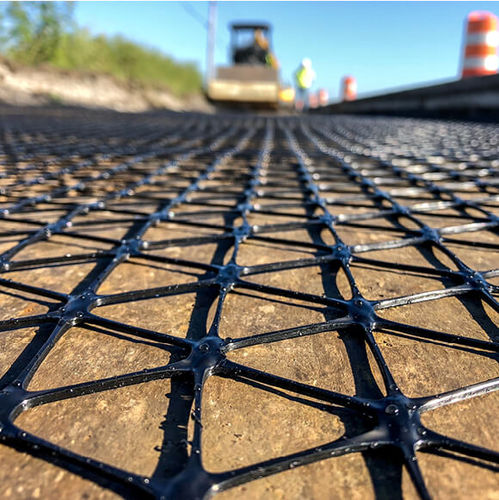 Geogitter zur Bodenstabilisierung - TRIAX® (TX) - Tensar International - verstärkend / für Fundament / Straßenbelag