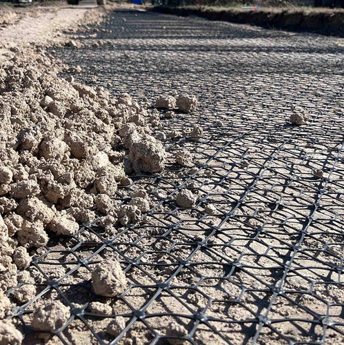 Verstärkendes Geogitter - H-SERIES™ (HX™) - Tensar International - zur Bodenstabilisierung / für Fundament / Verkehr
