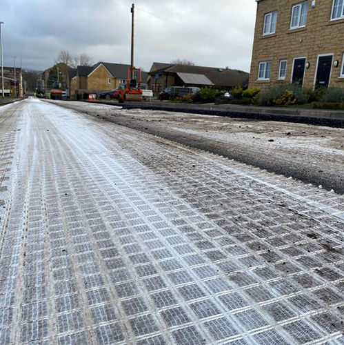 Schutz-Geogitter - GLASSTEX®GRID-R - Tensar International - verstärkend / für Straßenarbeiten / Polymer