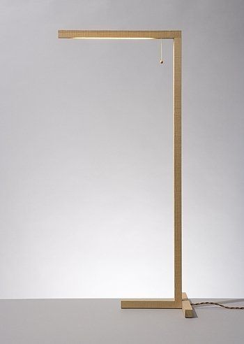 Stehleuchte - 1 X 1  - studiomama - Holz / modern / mit Kabel