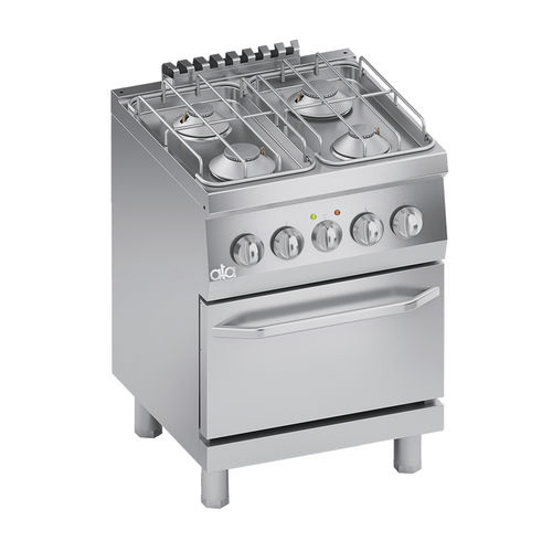 Gasherd - K6MCU10FF - ATA - elektrisch / Profi / mit 4 Kochfeldern