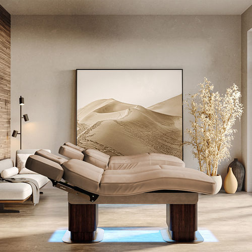 Elektrische Massageliege - MILANO EVO - Lemi BEAUTY & SPA - Holz / Metall / Leder