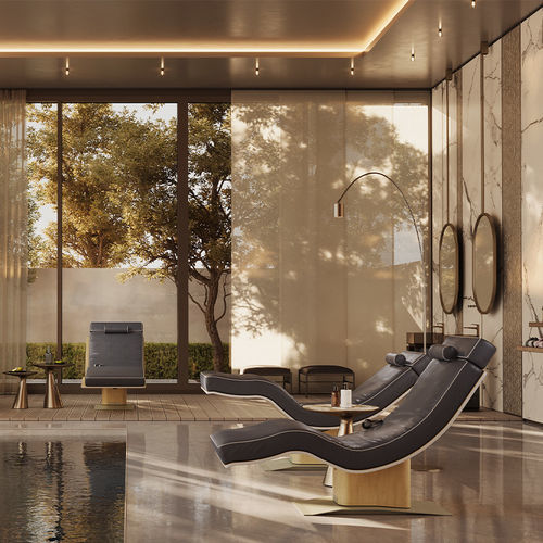 Lounge-Gartenmöbel / für öffentliche Bereiche - HARMONY - Lemi BEAUTY & SPA - für Hotels / für Privatgebrauch / Polster