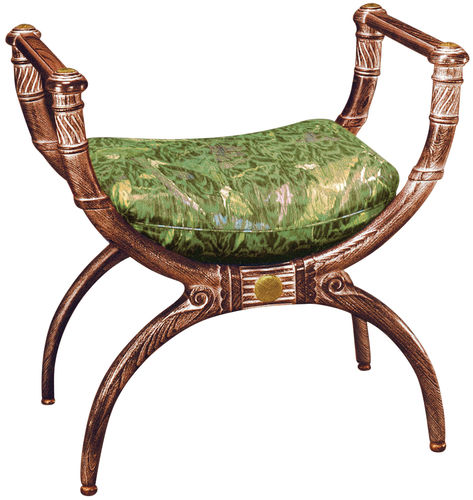 Stil-Hocker - WINDSOR - Balcaen - Mahagoni