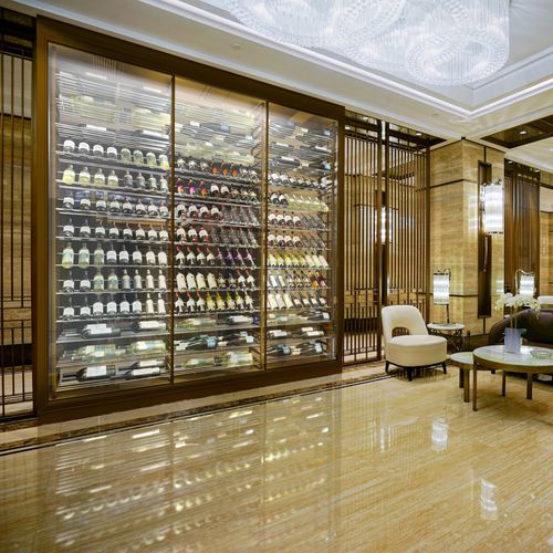 Verkaufskühlvitrine - EXCLUSIVE - ESIGO - Insel / für Restaurants / Edelstahl