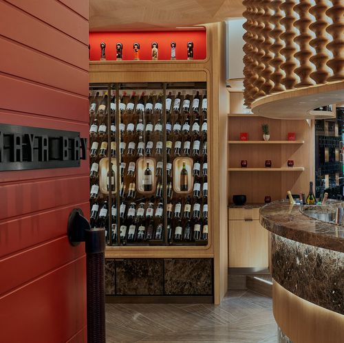 Multi-Temperatur-Weinkühlschrank - MONTECARLO - ESIGO - für Restaurants / für Bar / Einbau