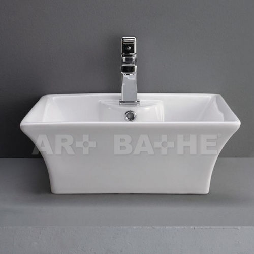 Aufsatzwaschbecken - ETON  - artbathe - Keramik / rechteckig / modern