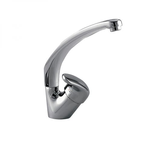 Aufsatz-Einhebelmischer - 636000 - GRB MIXERS - aus verchromtem Metall / für Küche / 1-Loch