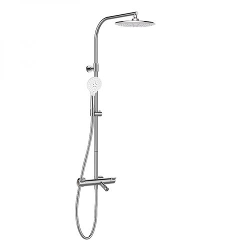 Wandmontiertes Duschsystem - 50454500TL/50465500/50425500 SERIES - GRB MIXERS - modern / mit Handbrause / thermostatisch