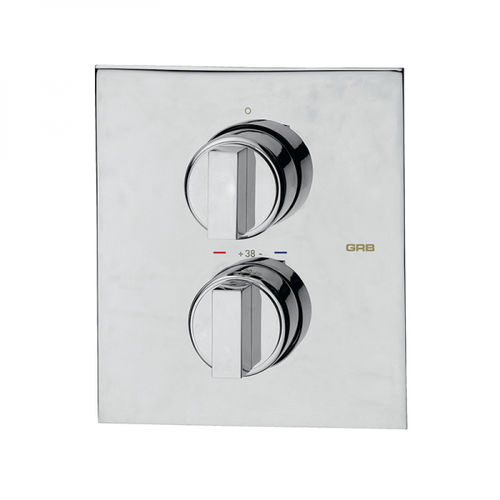 Zweigriffmischer für Duschen - 146800/50110520/50120520 - GRB MIXERS - Einbau / thermostatisch / aus verchromtem Metall