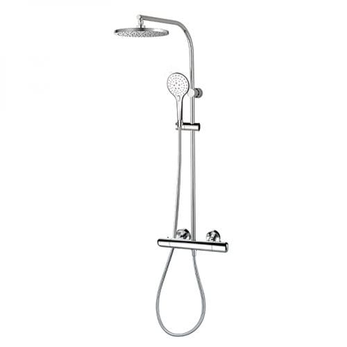 Wandmontiertes Duschsystem - 35425350TL/35433350TL/35477350 - GRB MIXERS - modern / mit Handbrause / thermostatisch