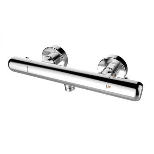 Zweigriffmischer für Dusche - 35315350 - GRB MIXERS - wandmontiert / thermostatisch / aus verchromtem Metall
