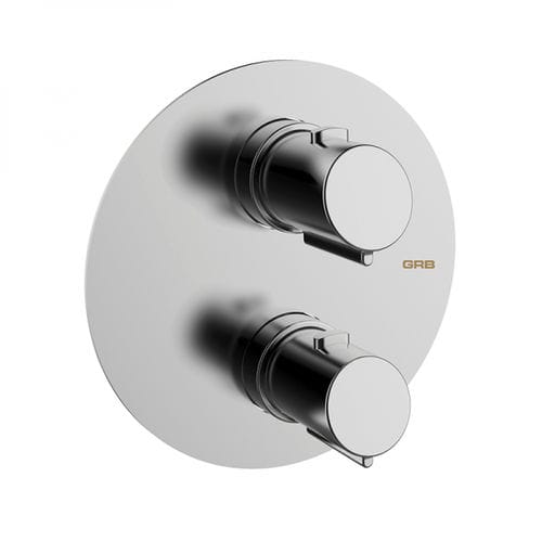 Zweigriffmischer für Duschen - 44120440 - GRB MIXERS - Einbau / thermostatisch / aus verchromtem Metall