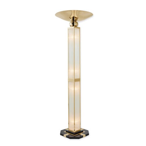 Stehleuchte - GRENOBLE GOLD - Art Deco Schneider - Glas / Art Deco / mit Kabel