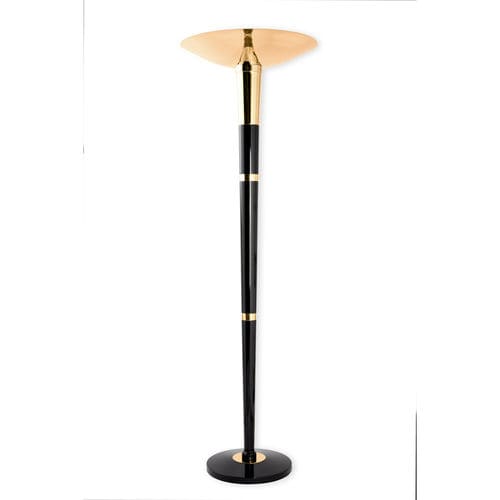 Stehleuchte - PANTHER GOLD - Art Deco Schneider - poliertes Messing / klassisch / mit Kabel