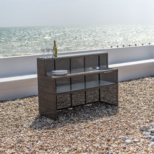 Barschrank für Gewerbegebrauch - SAN MARINO - Alexander Rose - modern / Glas / Aluminium