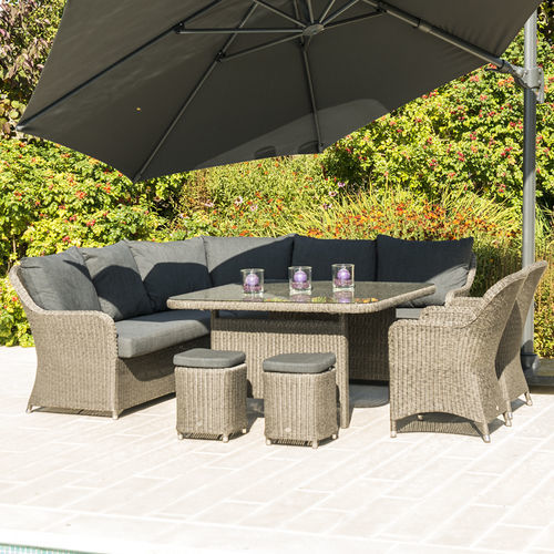 Modernes Lounge-Gartenmöbel - Monte Carlo - Alexander Rose - synthetisches Peddigrohr / für Privatgebrauch / für mehrere Personen