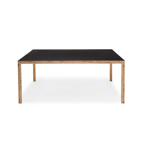 Moderner Tisch - Established and sons - Holz / Corian® / Gestell aus Holz