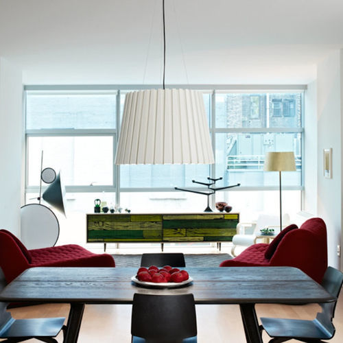 Hängelampe - TANK - Established and sons - Aluminium / Stoff / modern