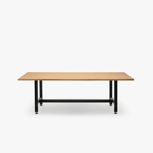 Moderner Tisch - BEAM - Established and sons - Eiche / HPL / NTM Fenix®