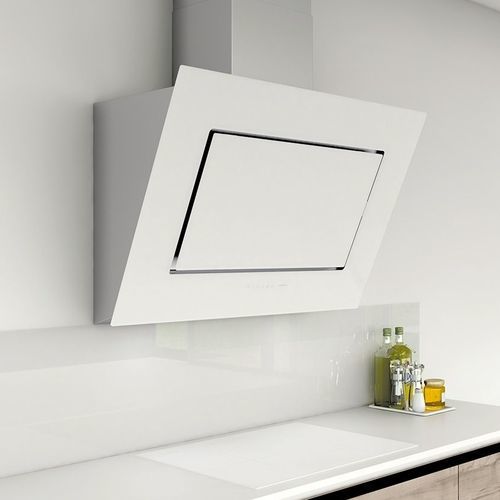 Wandabzugshaube - Quasar - Frecan - Abluft / mit integrierter Beleuchtung / originelles Design