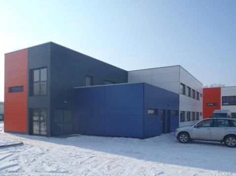 Modulgebäude - Touax - Fertigbau / Holz / für Schulen