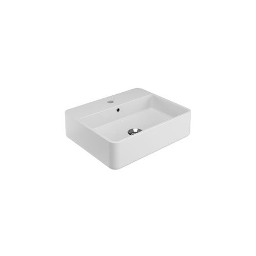 Aufsatzwaschbecken - TRA4250101 - Olympia - Keramik / rechteckig / modern