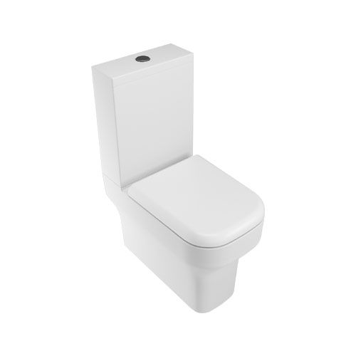 Freistehendes WC - SYN130301+SYN71PF101 - Olympia - Keramik / mit eingebauter Spülung
