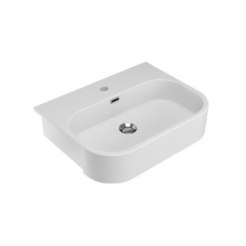 Halbeinbauwaschbecken - SYN4556101 - Olympia - Keramik / modern