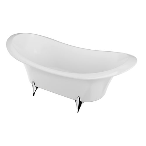 Ovale Badewanne - VAFORP01 - Olympia - freistehend / für Wohnungen / Harz