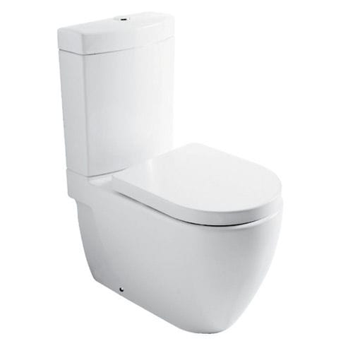 Freistehendes WC - NIC130301+NIC71PF101 - Olympia - Monoblock / Keramik / modern