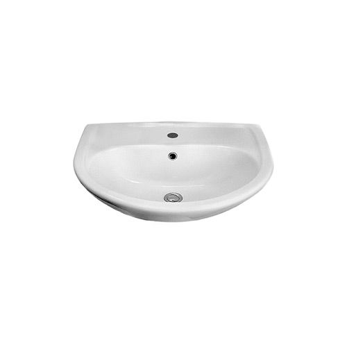 Wand-Waschbecken - RUB4365101 - Olympia - Keramik / oval / modern