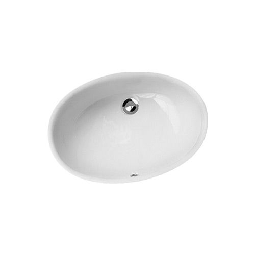 Einbauwaschbecken - LIL4457001 - Olympia - Keramik / oval / modern