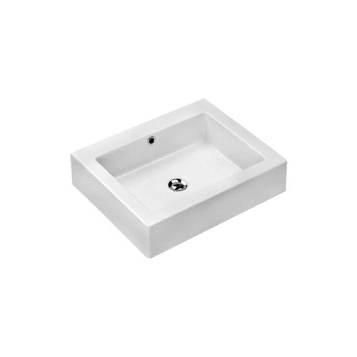 Aufsatzwaschbecken - LIL4355101 - Olympia - Keramik / rechteckig / modern