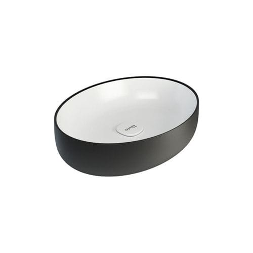 Aufsatzwaschbecken - MET42060 - Olympia - Keramik / oval / modern