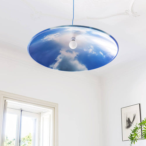 Hängelampe - SKY - SKITSCH - Polycarbonat / modern / mit Kabel