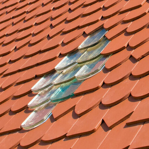 Portugiesische-Dachziegel - ACRYLIC - CREATON - Flach / Glas / Kleinformat