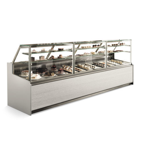 Verkaufskühlvitrine - NOEMI - SIFA - für Einzelhandel / für Restaurants / Aluminium