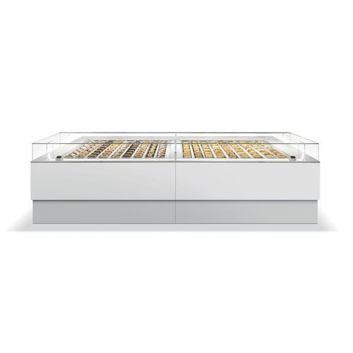 Verkaufskühlvitrine - P 100 - SIFA - für Konditoreien / Edelstahl / Aluminium