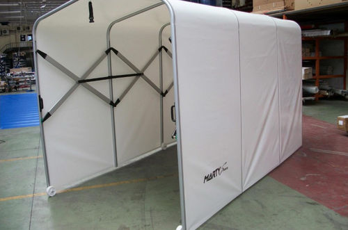 Überdachung für Sportplätze - F918B - MARTY SPORT