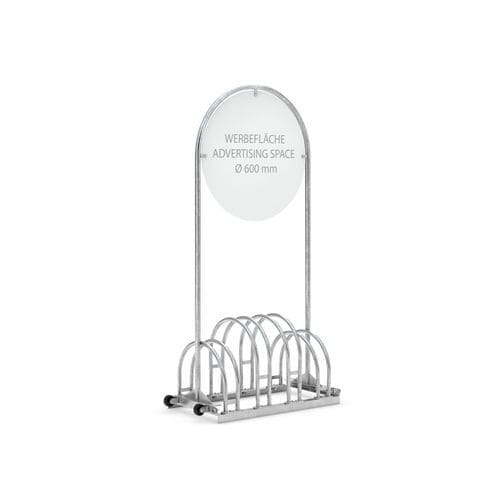 Bodenstehender Fahrradständer - RW 5454 - wsm Raumsysteme - Werbe / für öffentliche Bereiche / für städtische Bereiche