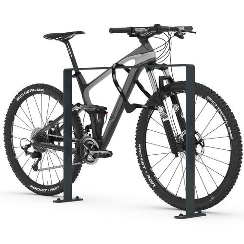 Bodenstehender Fahrradständer - 9611 - wsm Raumsysteme - gesichert / vandalismussicher / für öffentliche Bereiche