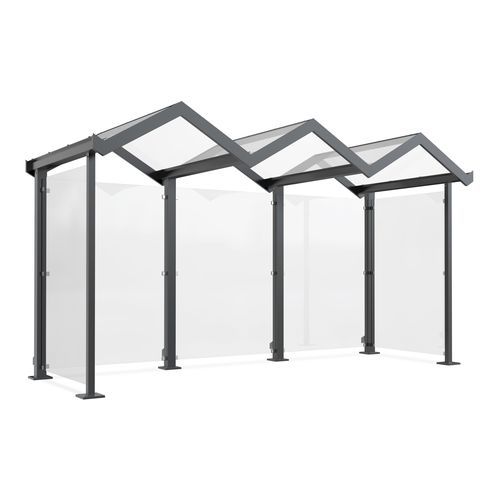 Mehrzwecküberdachung für öffentliche Bereiche - Zürich Z3 - wsm Raumsysteme - für Parkplätze / für Einkaufszentrum