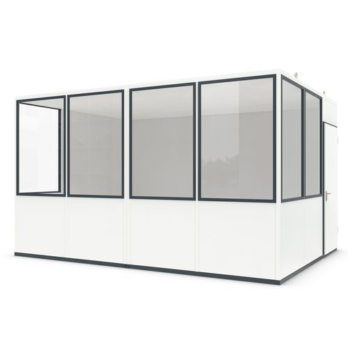 Fertigkabine für Bürogebrauch - MultiRoom Basic 15 - wsm Raumsysteme - für Empfangsbereich / modular