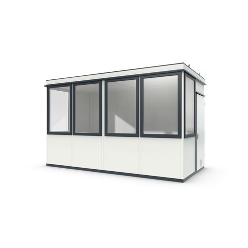 Fertigkabine für Außenbereich - MultiRoom Basic 10 - wsm Raumsysteme - für Bürogebrauch / für technische Zwecke / für sanitäre Anlagen
