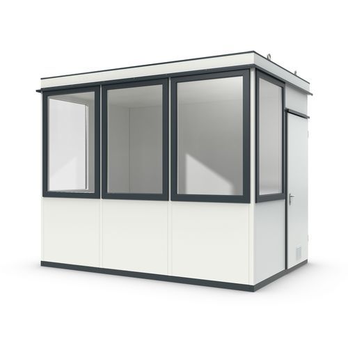 Modularer Fertigkabine - MultiRoom Basic 7 - wsm Raumsysteme - für Bürogebrauch / für technische Zwecke / für sanitäre Anlagen